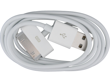 Xccess Data Cable Apple Iphone 3G(S)/4(S)/Ipad 2/3/4 White Bulk