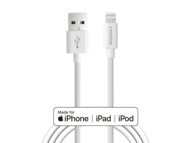 Mobilize Cable Usb To Apple Mfi Lightning 1M. 12W White