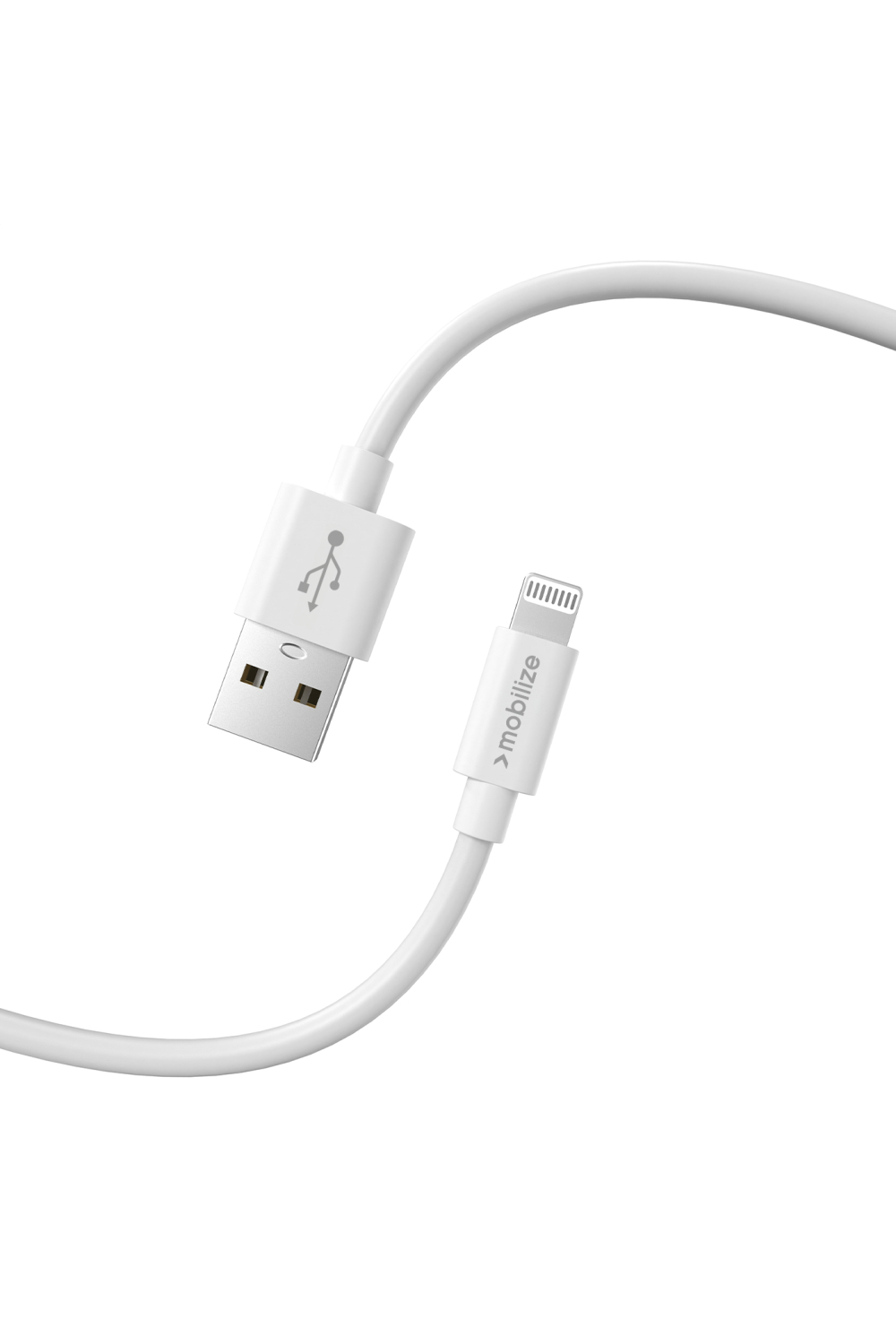 Mobilize Cable Usb To Apple Mfi Lightning 1M. 12W White - Afbeelding 3