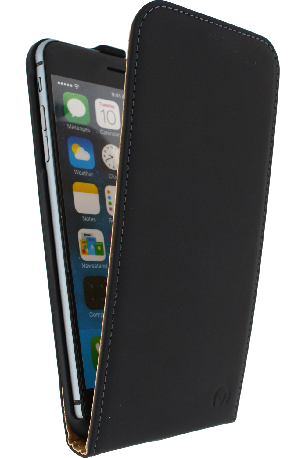 Mobilize Ultra Slim Flip Case Apple Iphone 6 Plus/6S Plus Black