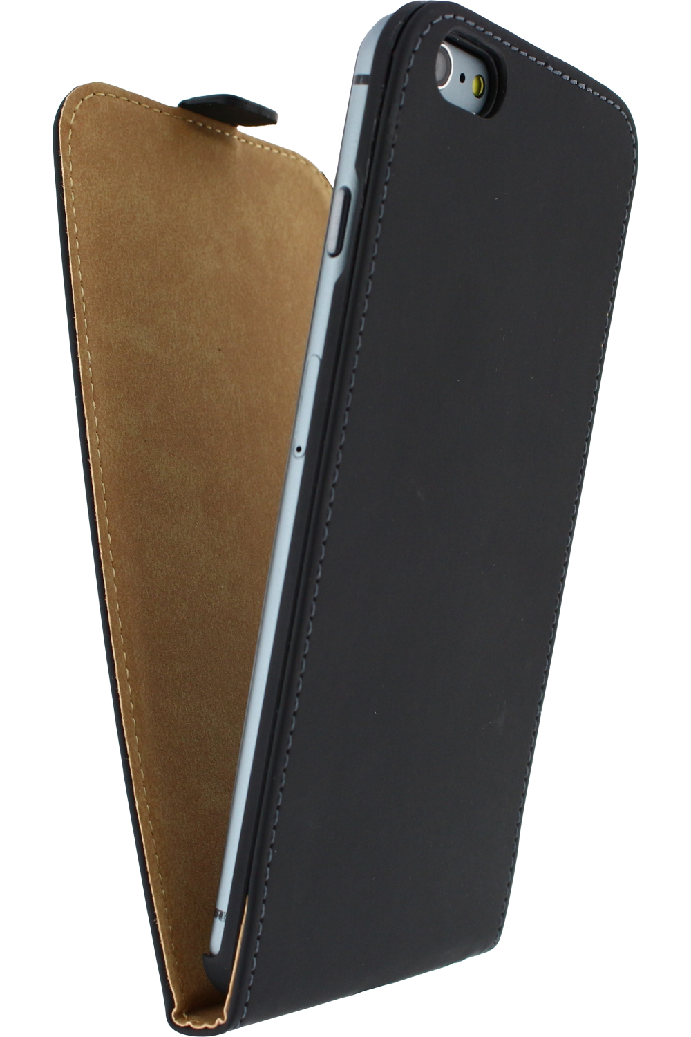 Mobilize Ultra Slim Flip Case Apple Iphone 6 Plus/6S Plus Black - Afbeelding 2