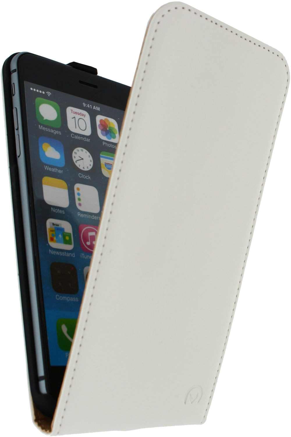 Mobilize Ultra Slim Flip Case Apple Iphone 6 Plus/6S Plus White - Afbeelding 3