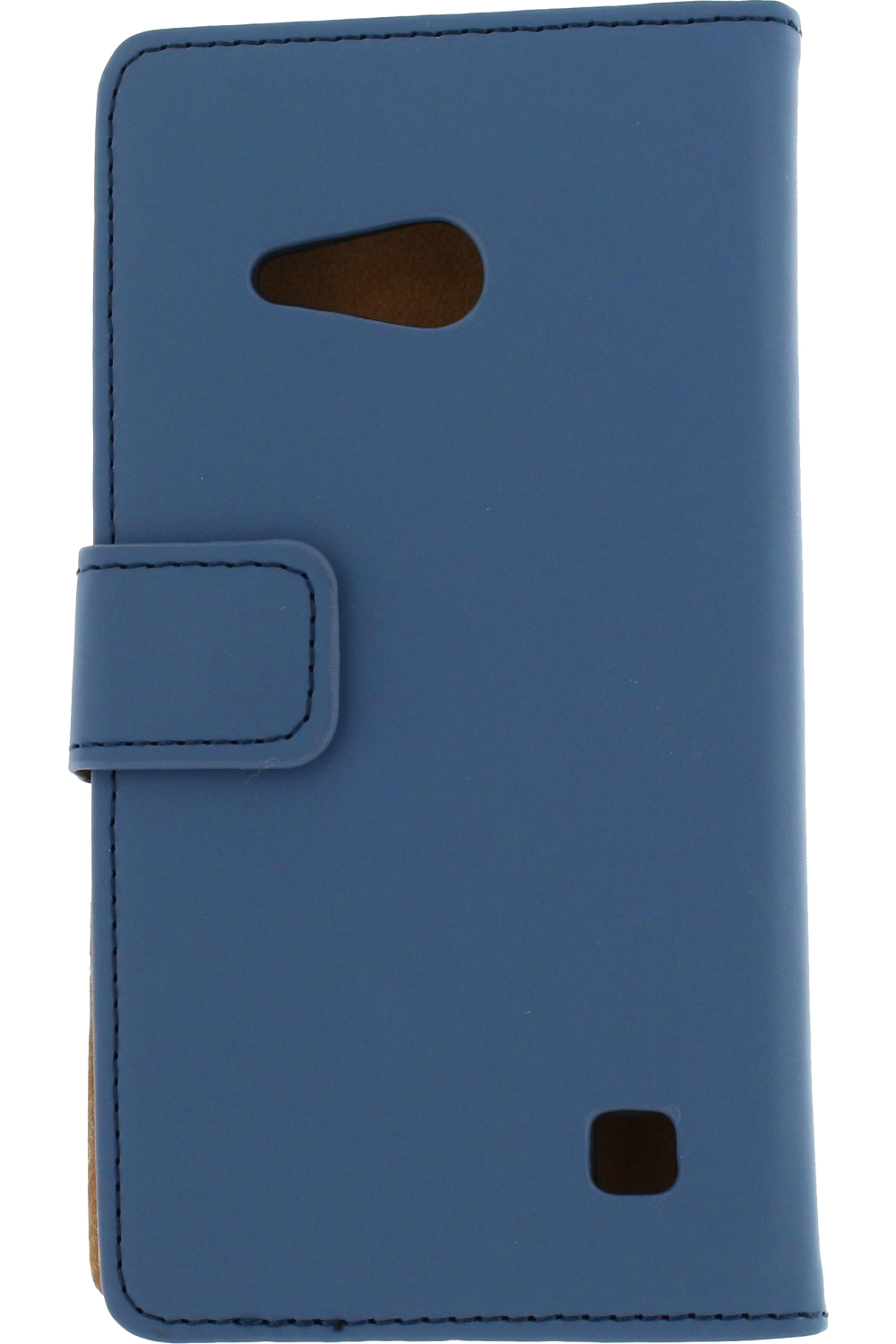 Mobilize Slim Wallet Book Case Nokia Lumia 735 Dark Blue - Afbeelding 2
