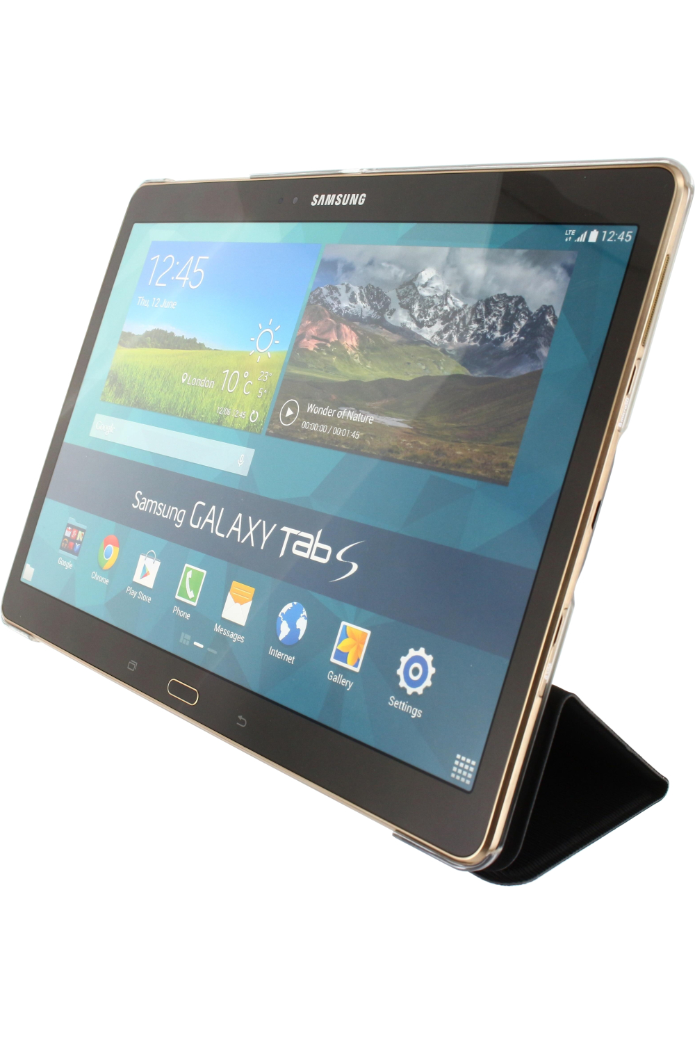 Mobilize Tri-Fold Case Samsung Galaxy Tab S 10.5 Matt Black - Afbeelding 3