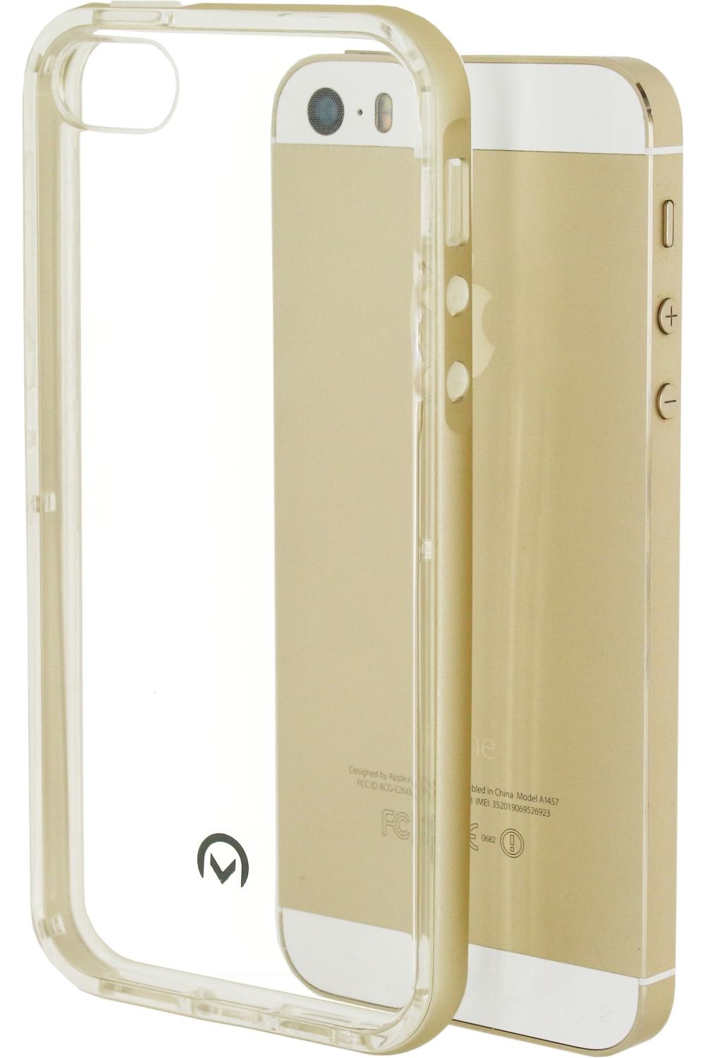 Mobilize Gelly+ Case Apple Iphone 5/5S/Se Clear/Champagne
