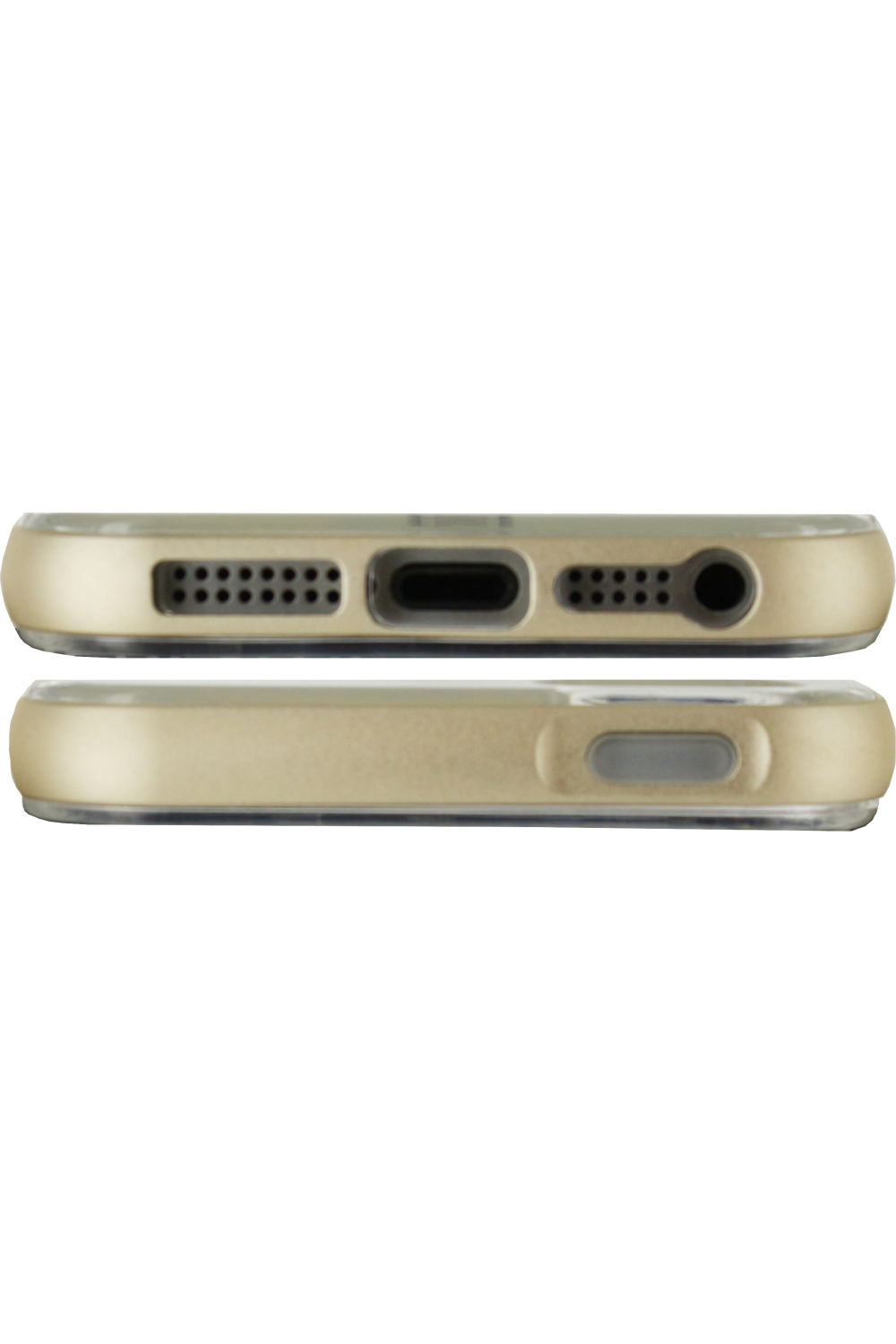 Mobilize Gelly+ Case Apple Iphone 5/5S/Se Clear/Champagne - Afbeelding 4