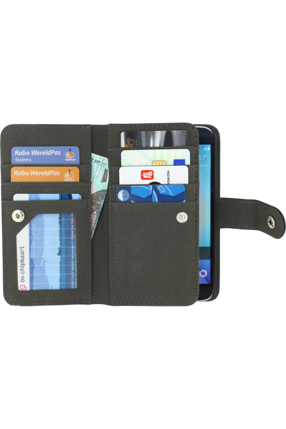 Mobilize All-In-One Wallet Book Case Samsung Galaxy S6 Black
