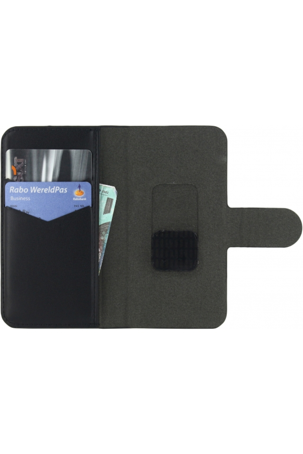 Mobilize Universal Wallet Book Case Small Black - Afbeelding 4