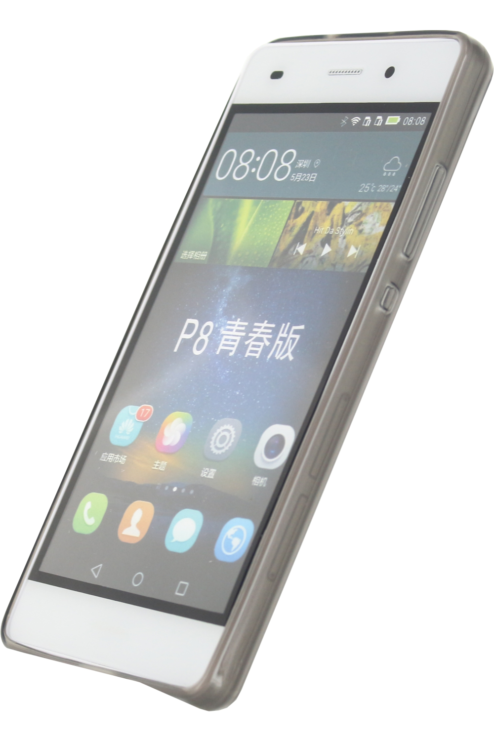 Mobilize Gelly Case Huawei P8 Lite Smokey Grey - Afbeelding 2