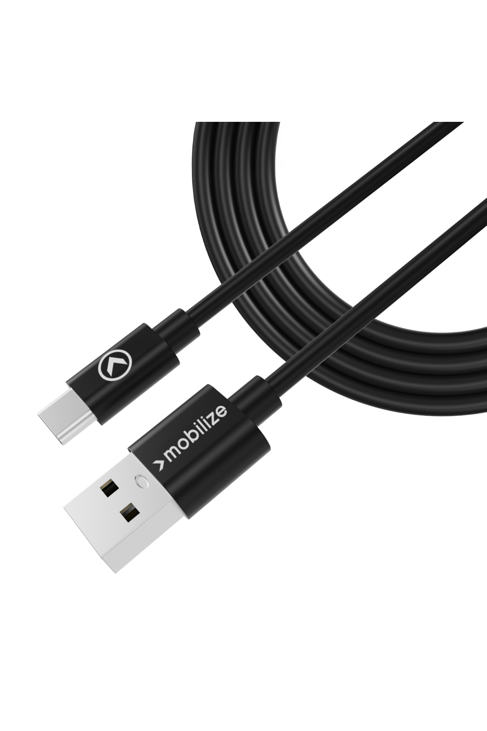 Mobilize Charge/Sync Cable Usb-C 1M. 15W Black - Afbeelding 2