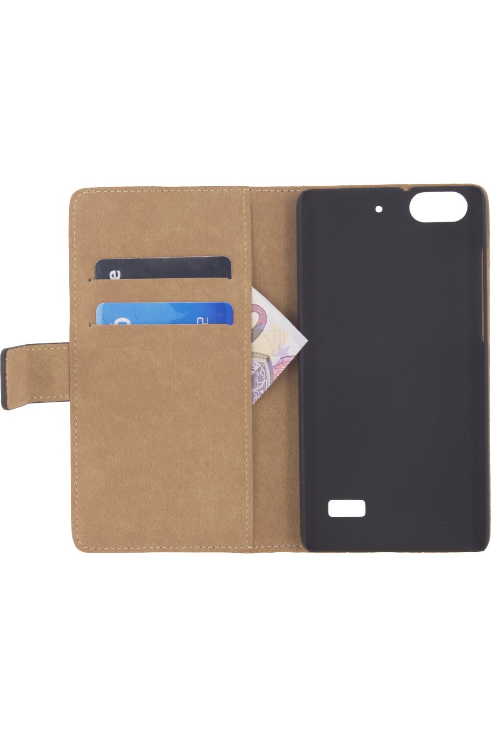 Mobilize Classic Wallet Book Case Huawei G Play Mini Black - Afbeelding 3