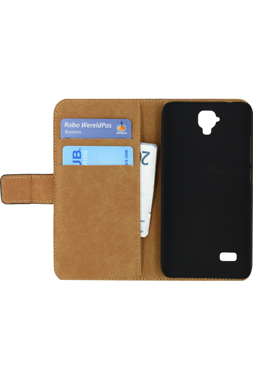 Mobilize Classic Wallet Book Case Huawei Y5 Black - Afbeelding 3