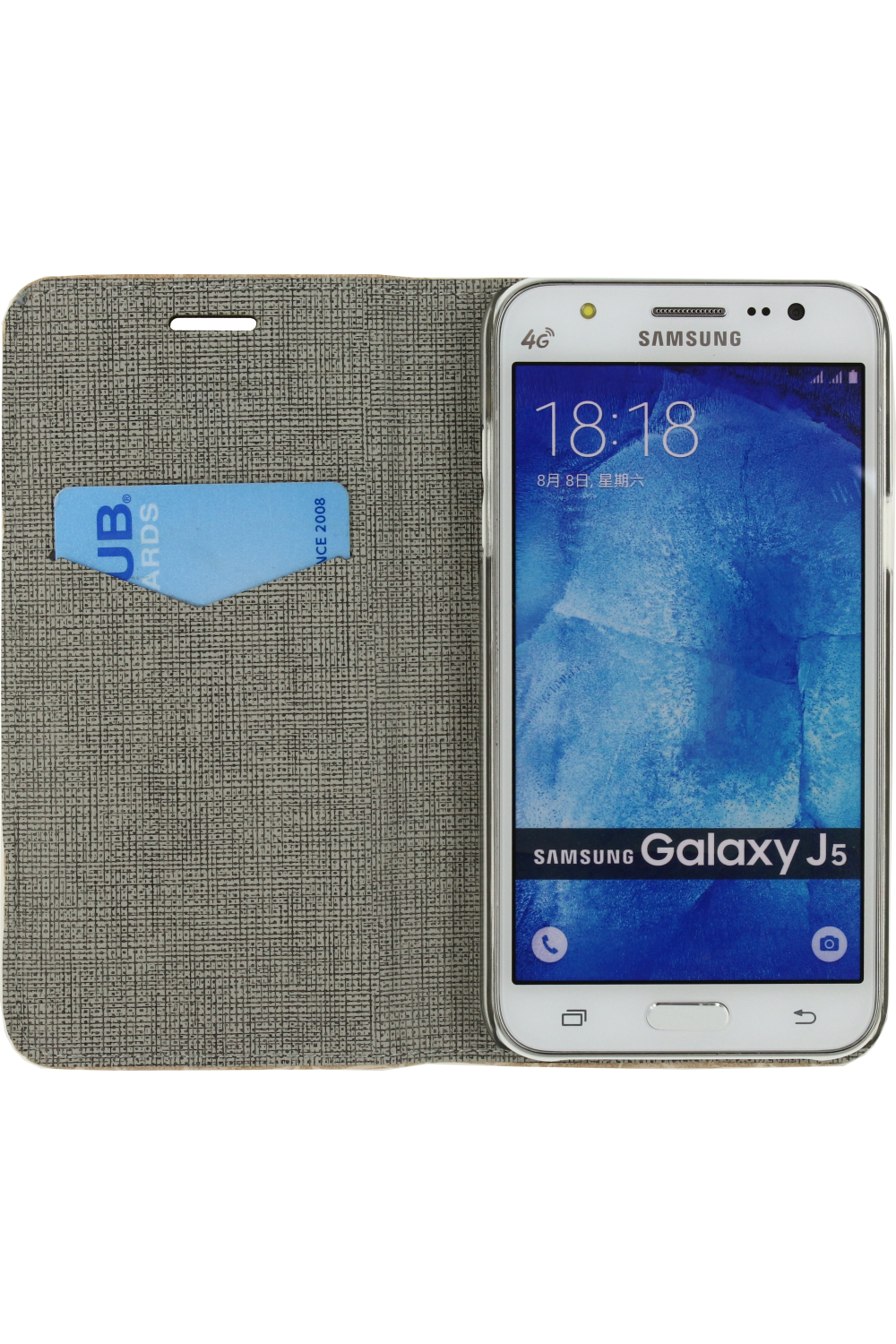 Mobilize Premium Book Case Samsung Galaxy J5 Alligator Peanut Brown - Afbeelding 3