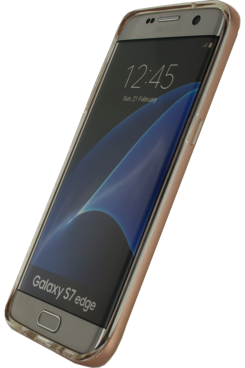 Mobilize Gelly+ Case Samsung Galaxy S7 Edge Clear/Rose Gold - Afbeelding 3