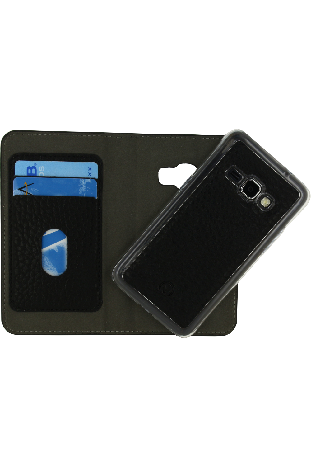 Mobilize Detachable Wallet Book Case Samsung Galaxy J1 2016 Black