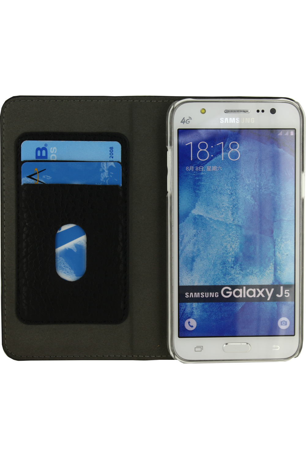 Mobilize Detachable Wallet Book Case Samsung Galaxy J5 Black - Afbeelding 5