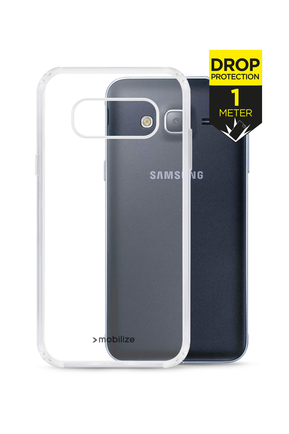 Mobilize Naked Protection Case Samsung Galaxy J3 2016 Clear