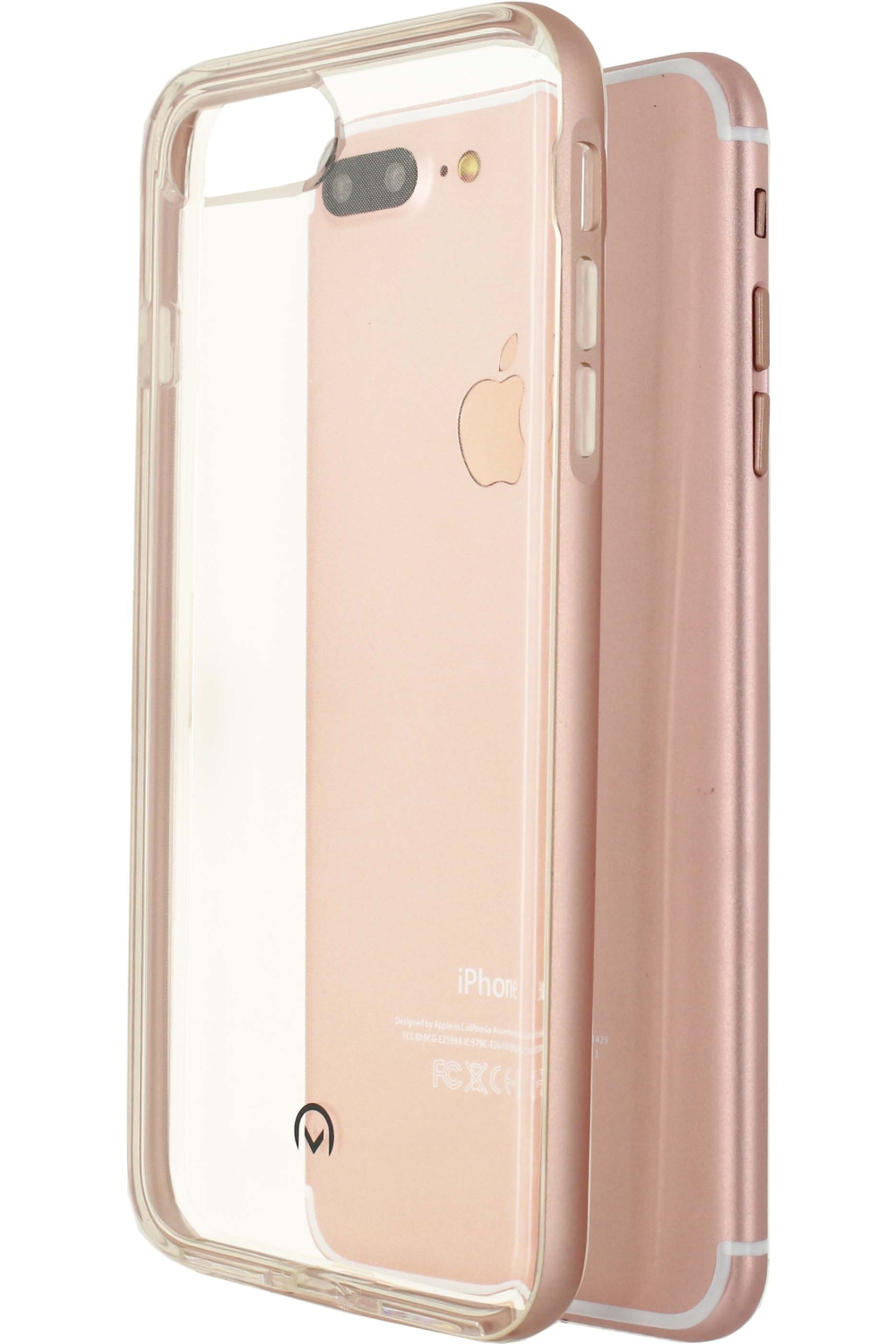 Mobilize Gelly+ Case Apple Iphone 7 Plus/8 Plus Clear/Rose Gold
