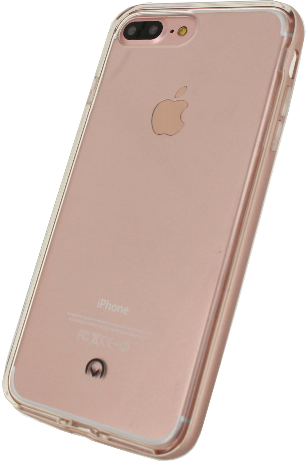 Mobilize Gelly+ Case Apple Iphone 7 Plus/8 Plus Clear/Rose Gold - Afbeelding 2