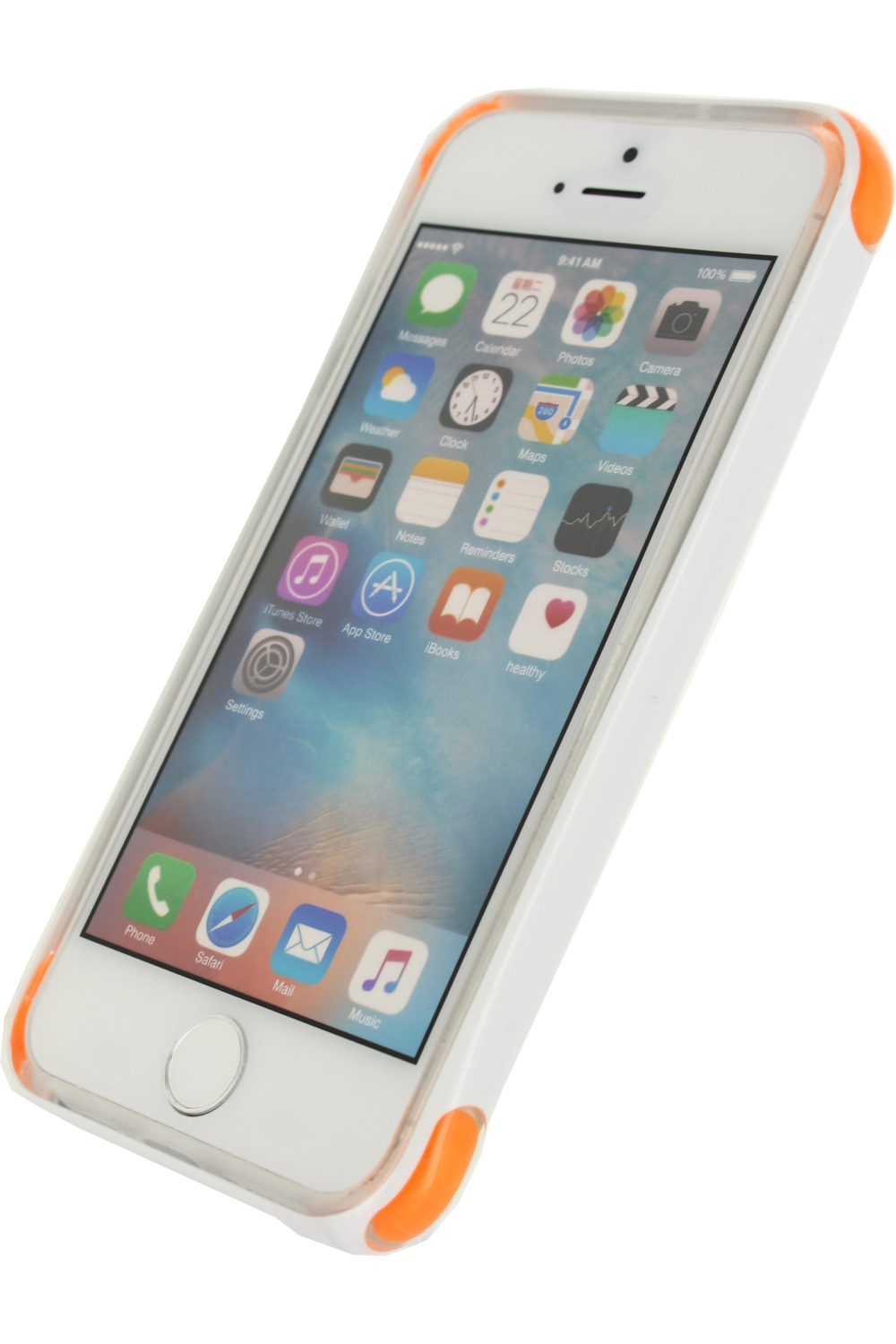 Mobilize Shockproof Case Apple Iphone 5/5S/Se White - Afbeelding 4