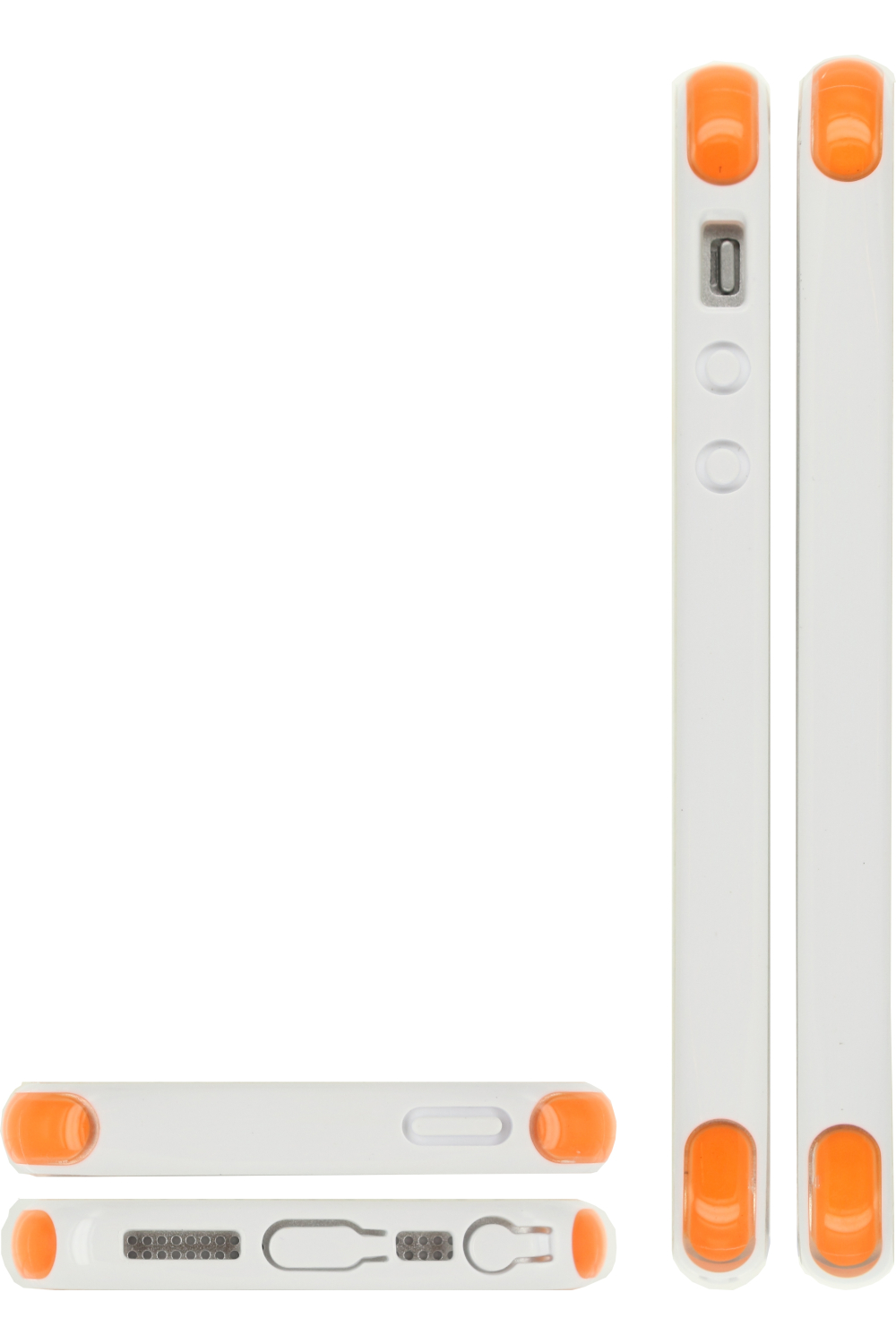 Mobilize Shockproof Case Apple Iphone 5/5S/Se White - Afbeelding 6