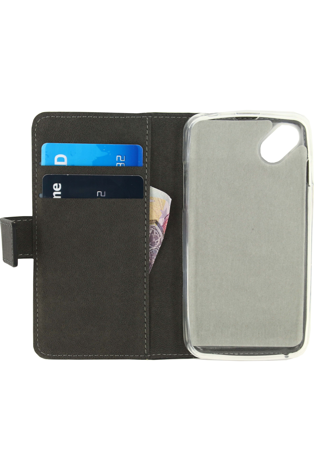 Mobilize Classic Gelly Wallet Book Case Wiko Sunny Black - Afbeelding 3