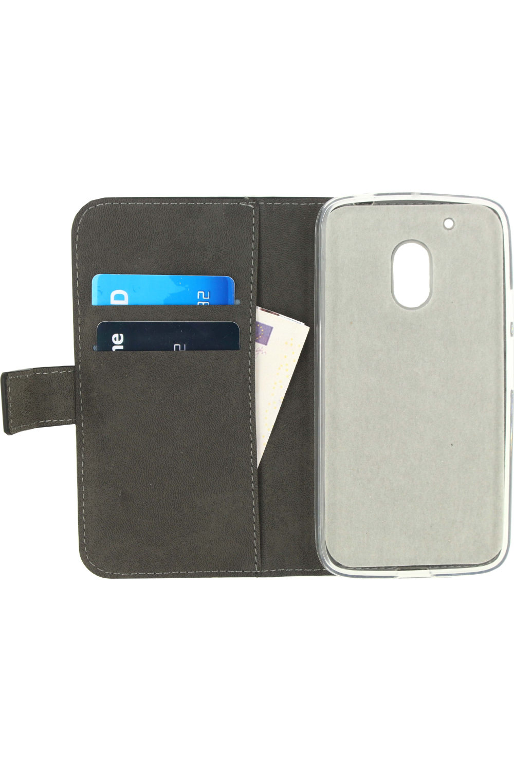 Mobilize Classic Gelly Wallet Book Case Motorola Moto G4 Play Black - Afbeelding 3