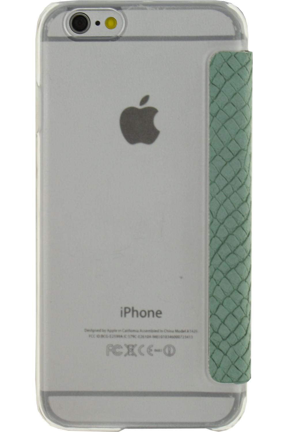 Mobilize Slim Gelly Booklet Apple Iphone 6/6S Soft Snake Wild Moss - Afbeelding 3
