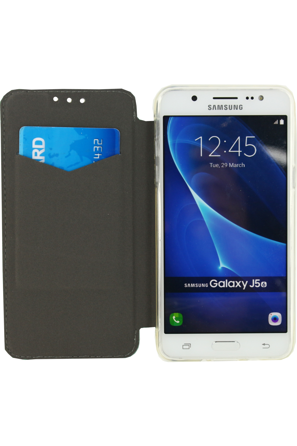 Mobilize Slim Gelly Booklet Samsung Galaxy J5 2016 Soft Snake Creamy Rose - Afbeelding 4