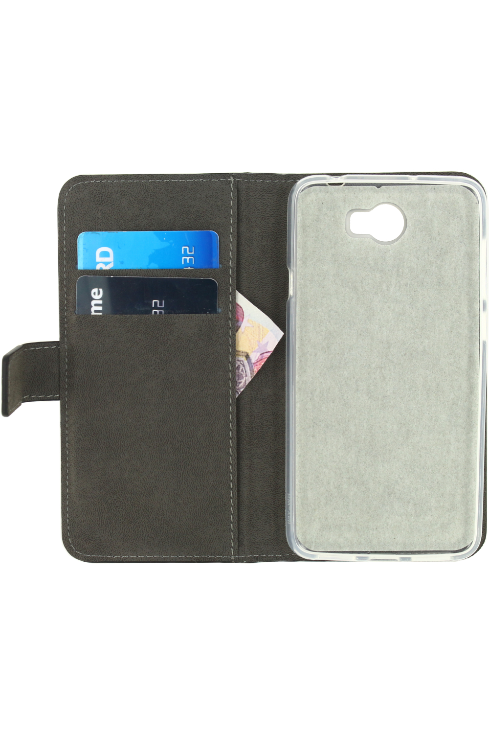Mobilize Classic Gelly Wallet Book Case Huawei Y5 Ii/Y6 Ii Compact Black - Afbeelding 3