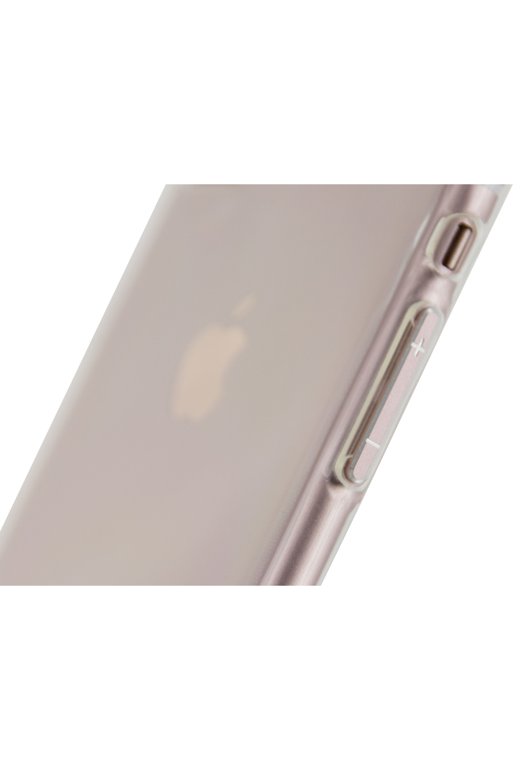 Mobilize Deluxe Gelly Case Apple Iphone 6/6S Clear Rose Gold Button - Afbeelding 4
