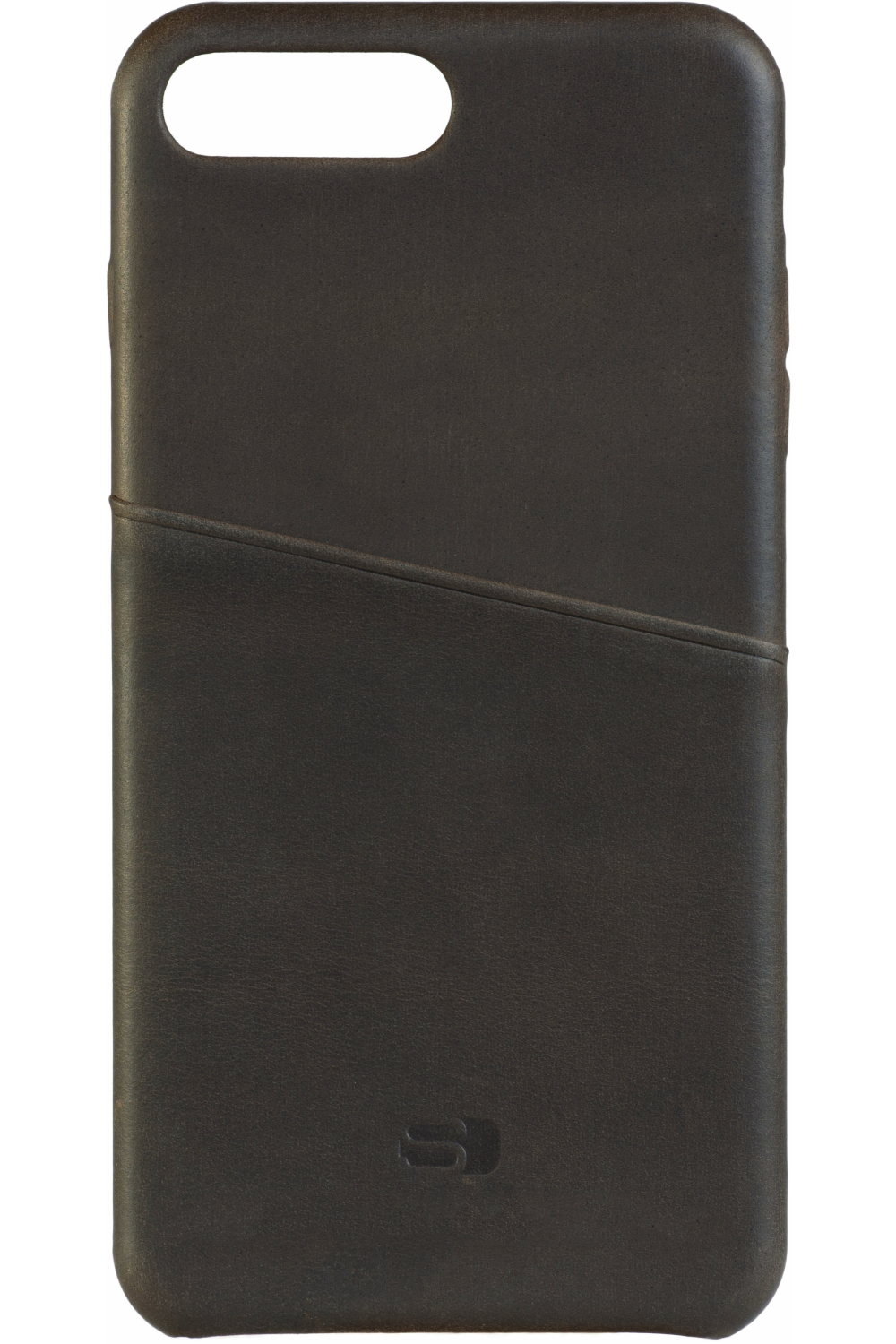 Senza Raw Leather Cover With Card Slot Apple Iphone 7 Plus/8 Plus Chestnut Brown