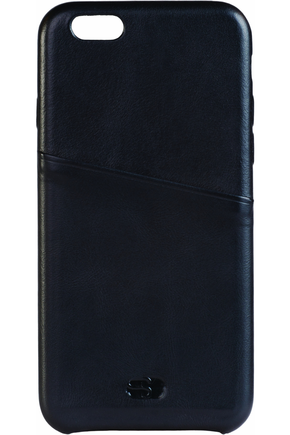 Senza Pure Leather Cover With Card Slot Apple Iphone 6/6S Deep Black