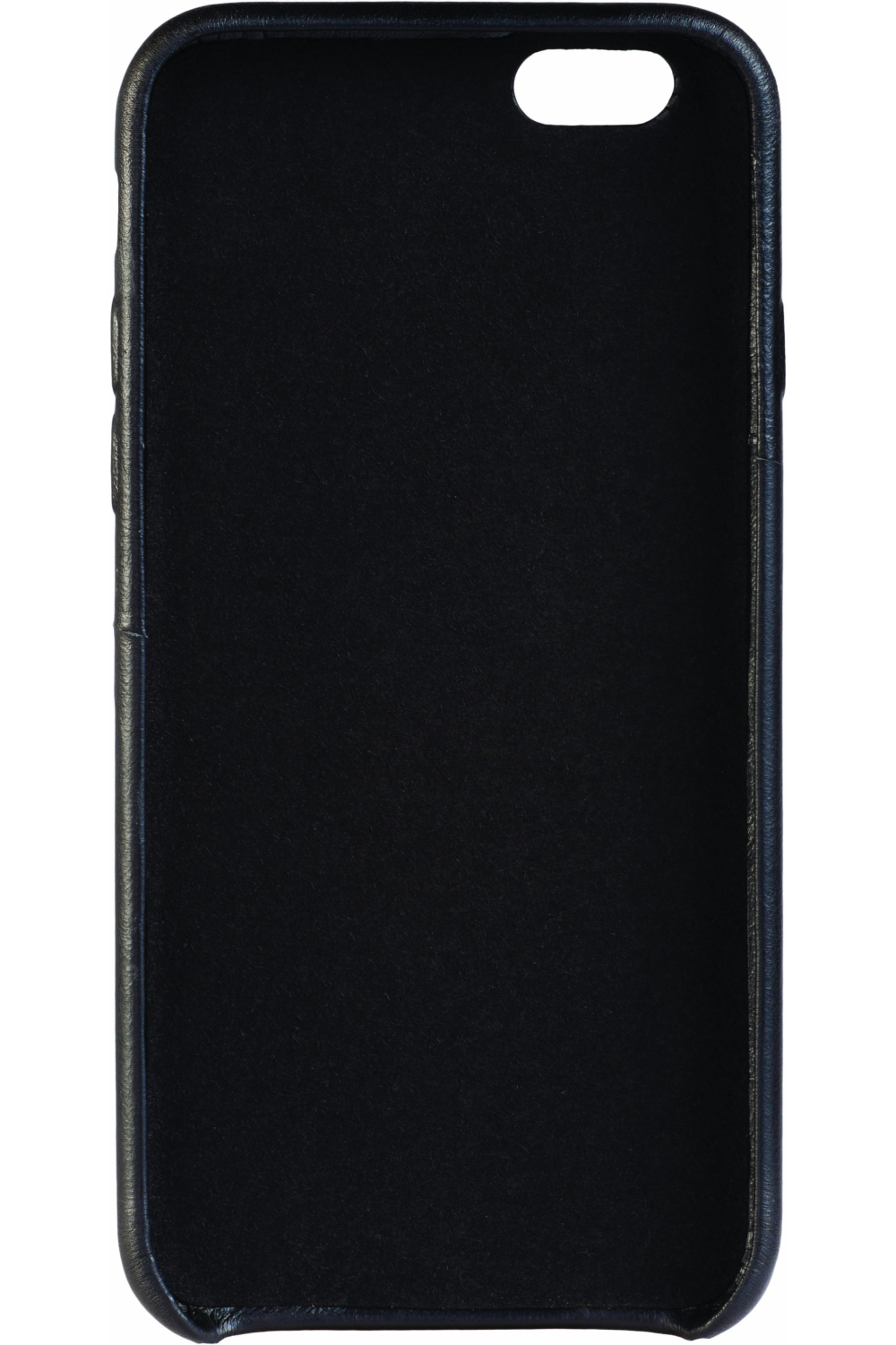 Senza Pure Leather Cover With Card Slot Apple Iphone 6/6S Deep Black - Afbeelding 2