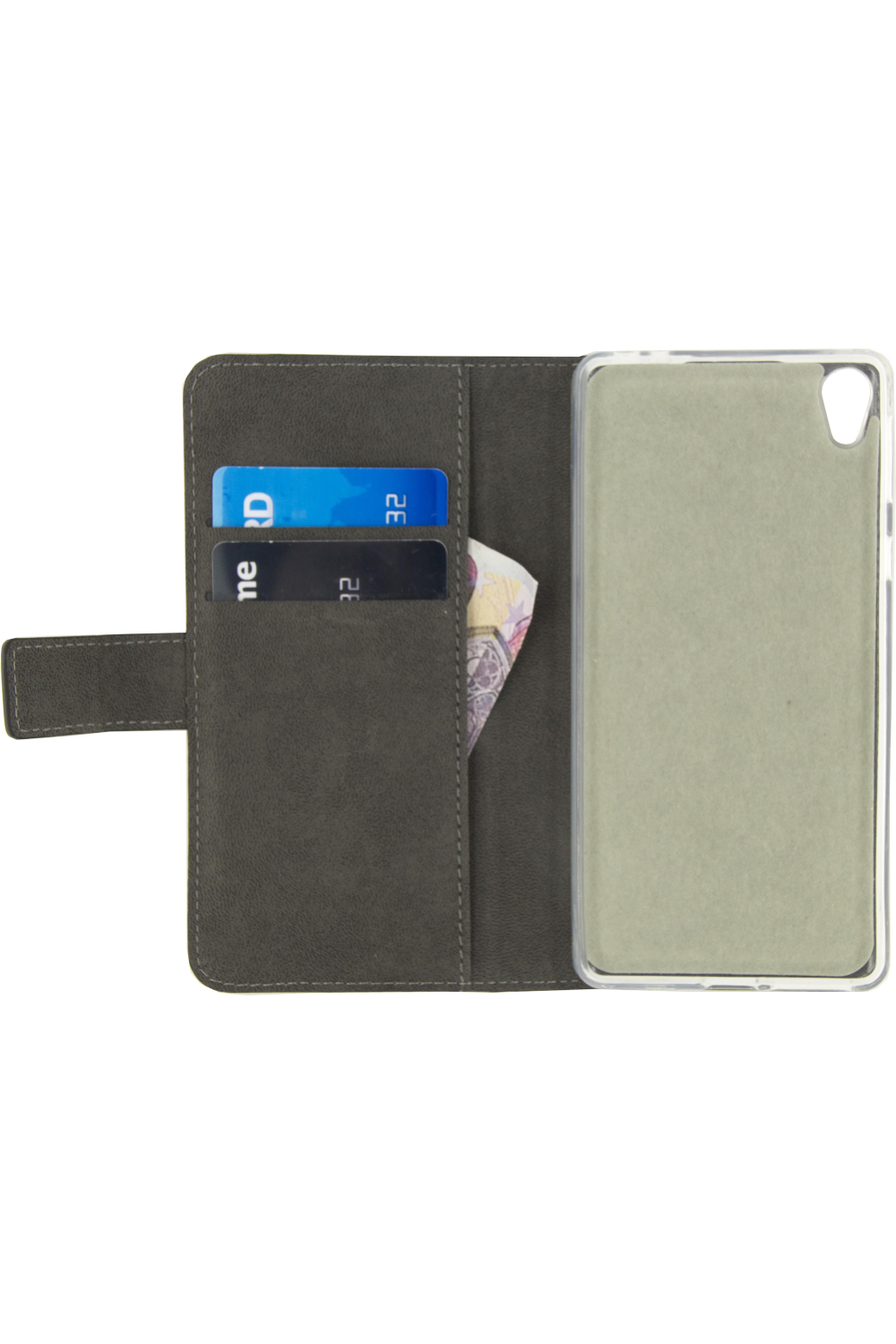 Mobilize Classic Gelly Wallet Book Case Sony Xperia E5 Black - Afbeelding 3