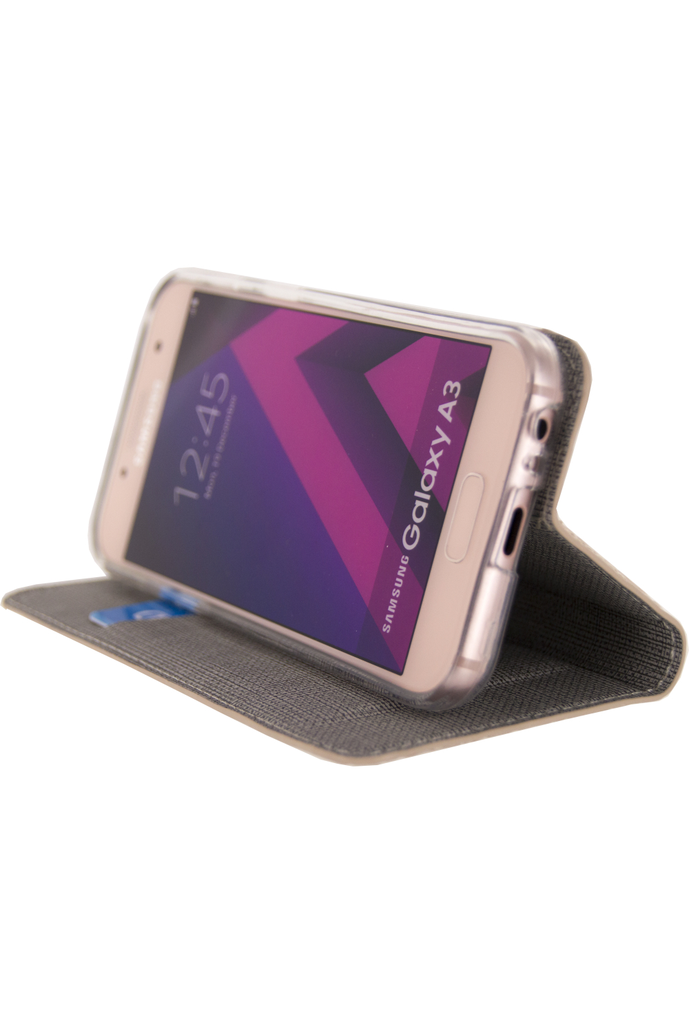 Mobilize Premium Gelly Book Case Samsung Galaxy A3 2017 Alligator Peanut Brown - Afbeelding 3