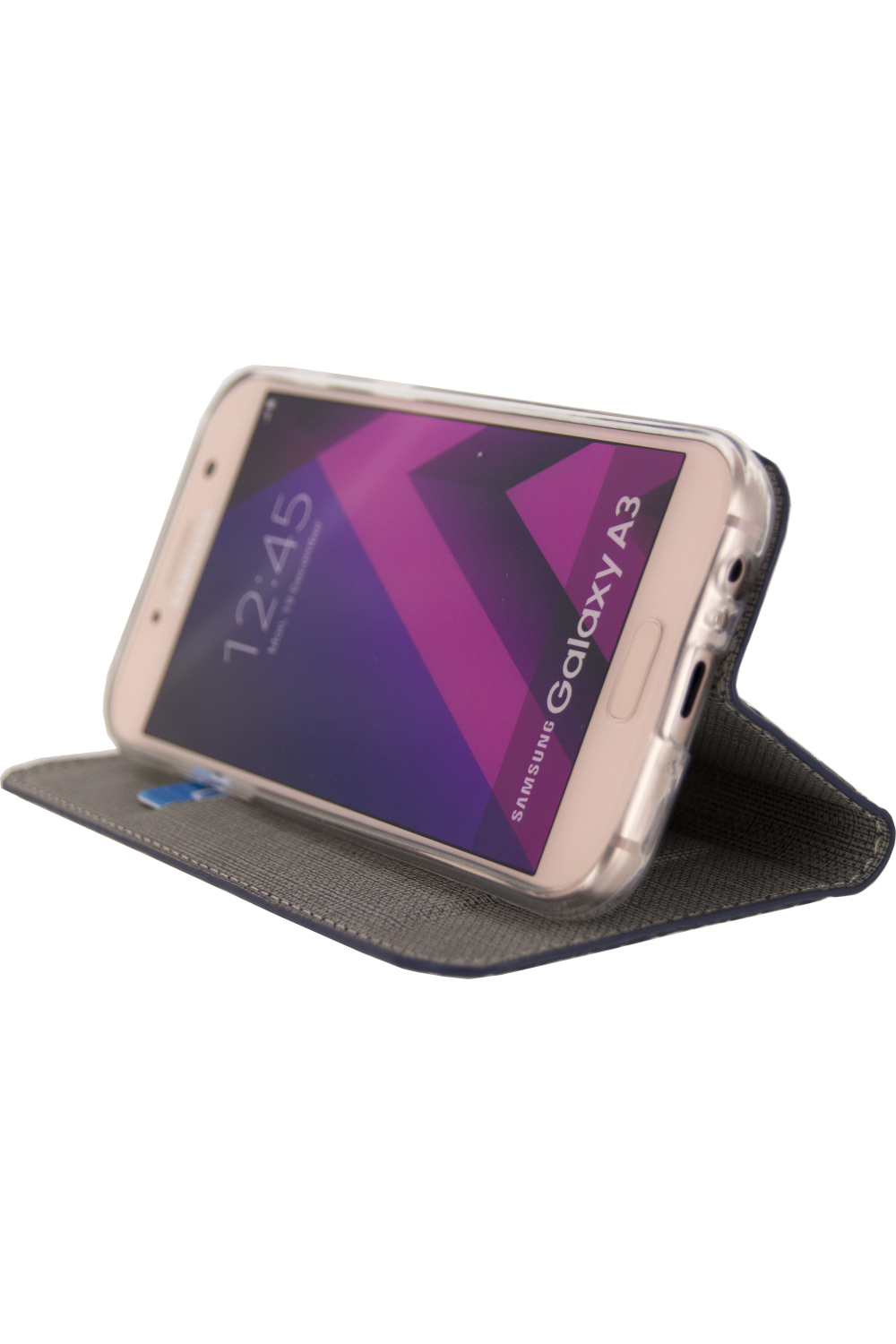 Mobilize Premium Gelly Book Case Samsung Galaxy A3 2017 Alligator Indigo Blue - Afbeelding 3