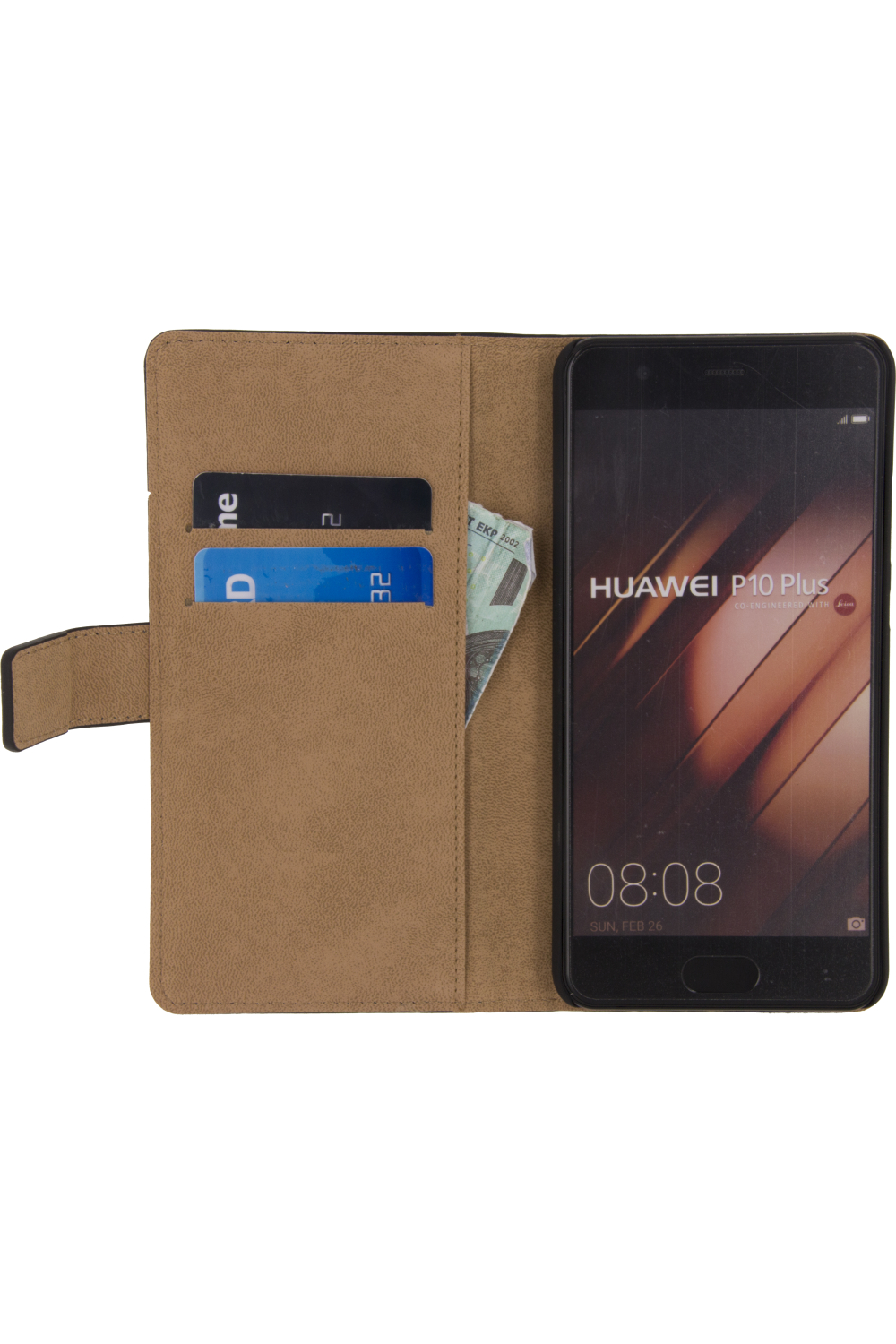 Mobilize Classic Wallet Book Case Huawei P10 Plus Black - Afbeelding 3