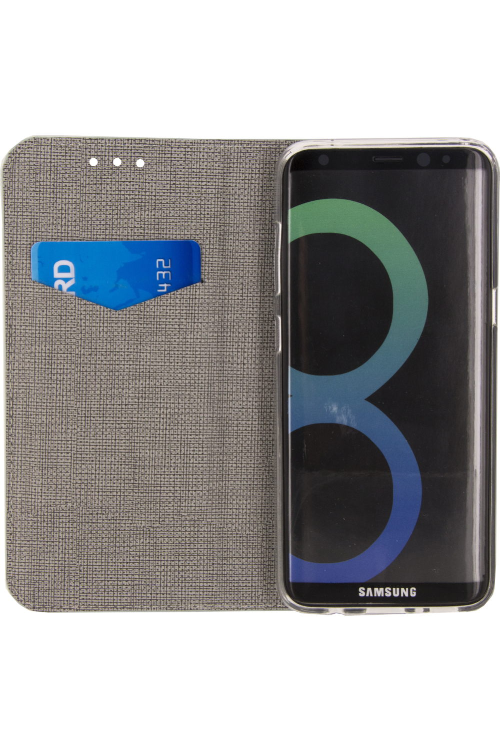 Mobilize Premium Gelly Book Case Samsung Galaxy S8+ Alligator Mystic Blue - Afbeelding 3