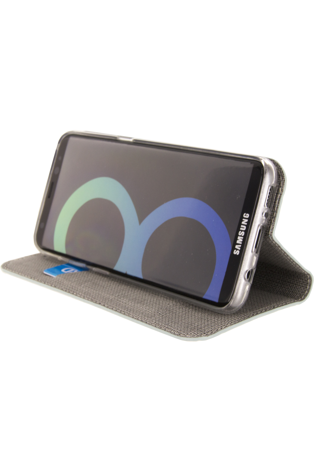 Mobilize Premium Gelly Book Case Samsung Galaxy S8+ Alligator Mystic Blue - Afbeelding 4
