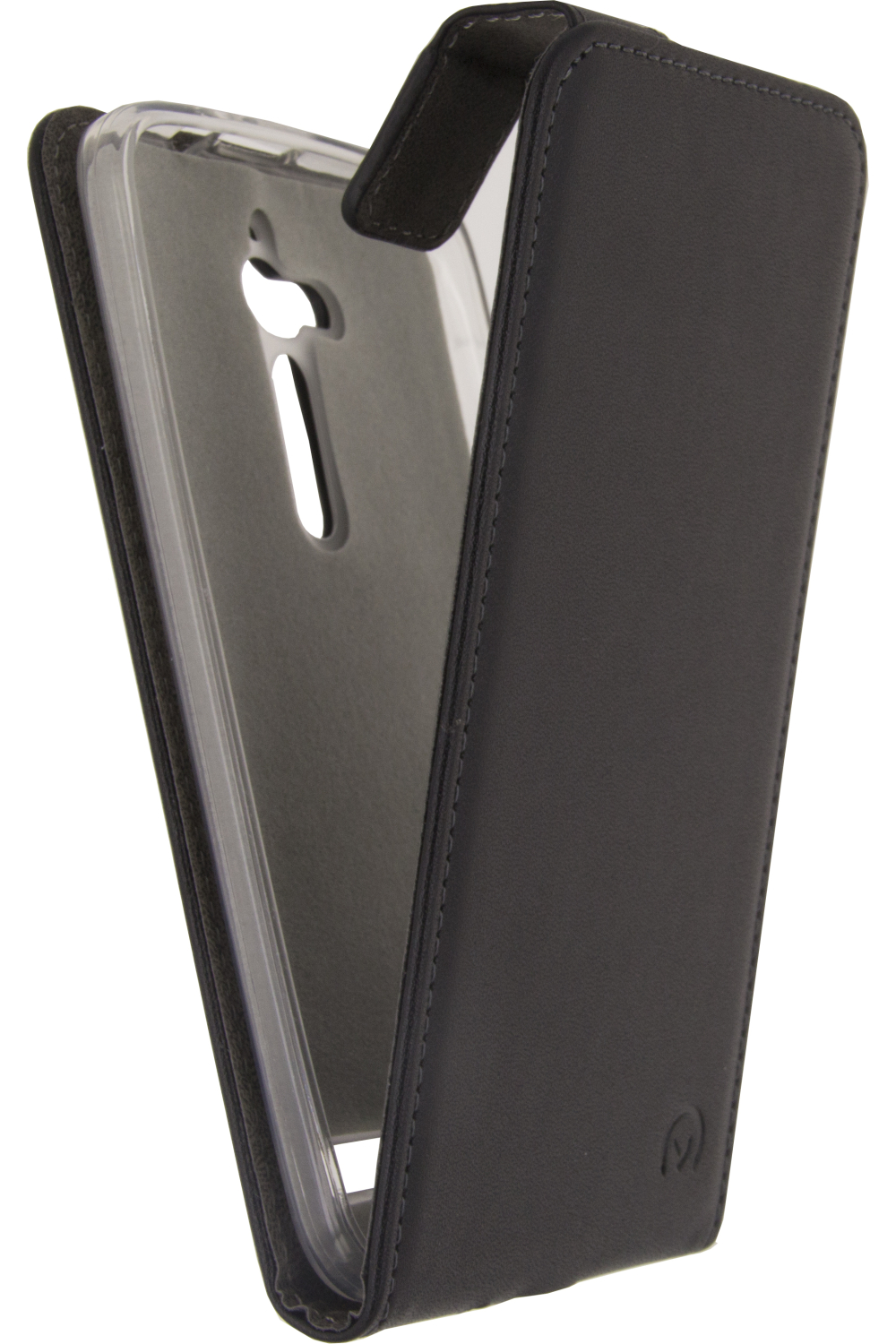 Mobilize Classic Gelly Flip Case Asus Zenfone Go Black - Afbeelding 2