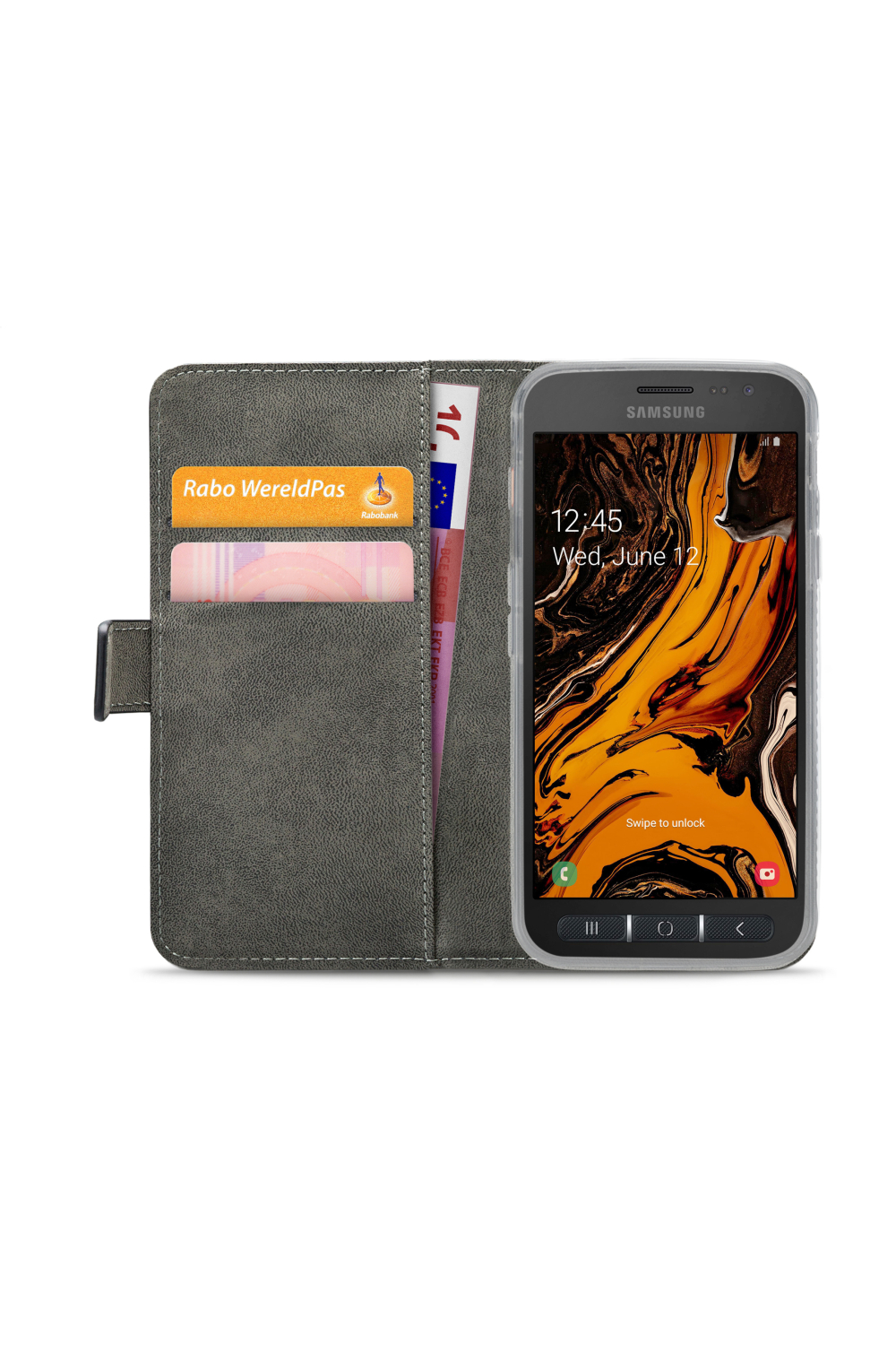 Mobilize Classic Gelly Wallet Book Case Samsung Galaxy Xcover 4/4S Black - Afbeelding 3