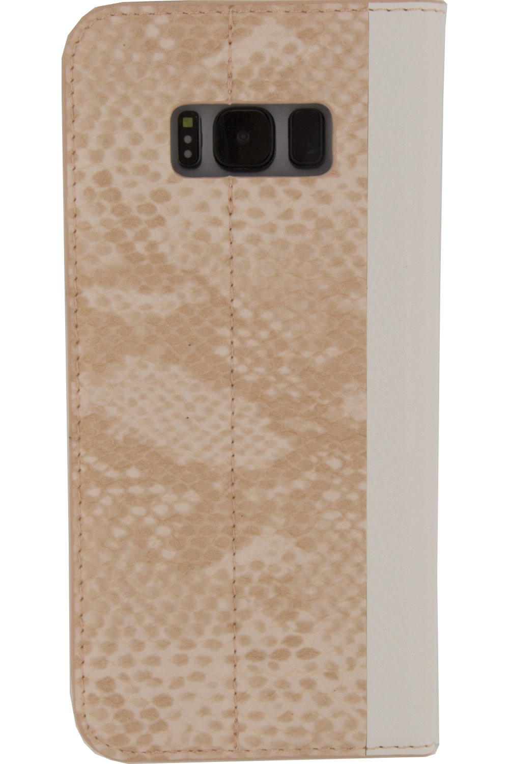 Mobilize Special Premium Gelly Book Case Samsung Galaxy S8 Snake Light Peach - Afbeelding 2