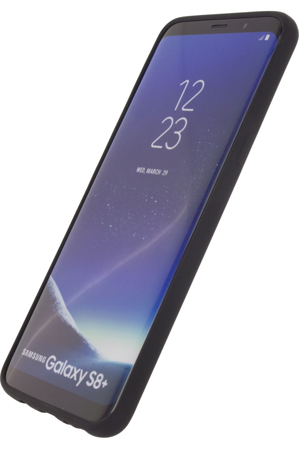 Mobilize Rubber Gelly Case Samsung Galaxy S8+ Matt Black - Afbeelding 2