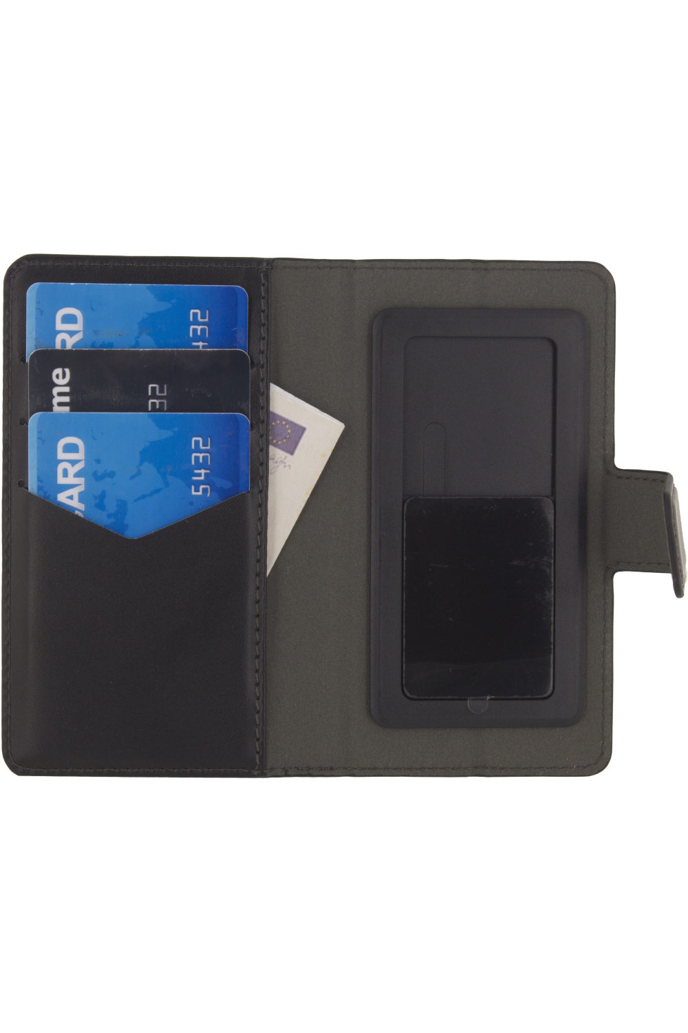 Mobilize Classic Universal Wallet Book Case M Black - Afbeelding 4