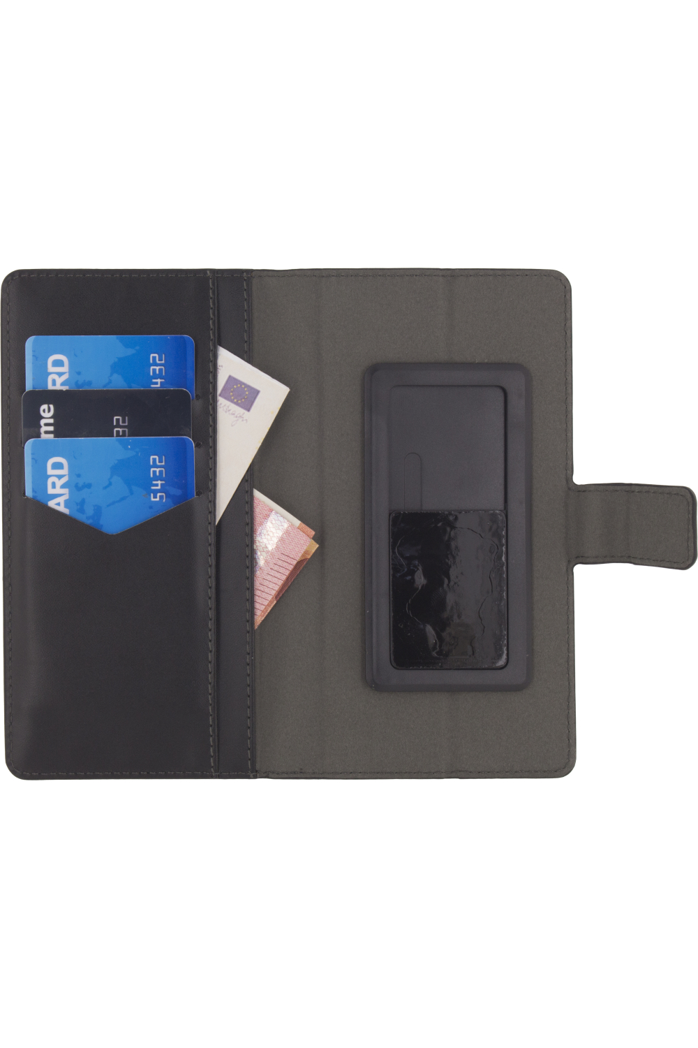 Mobilize Classic Universal Wallet Book Case Xl Black - Afbeelding 4
