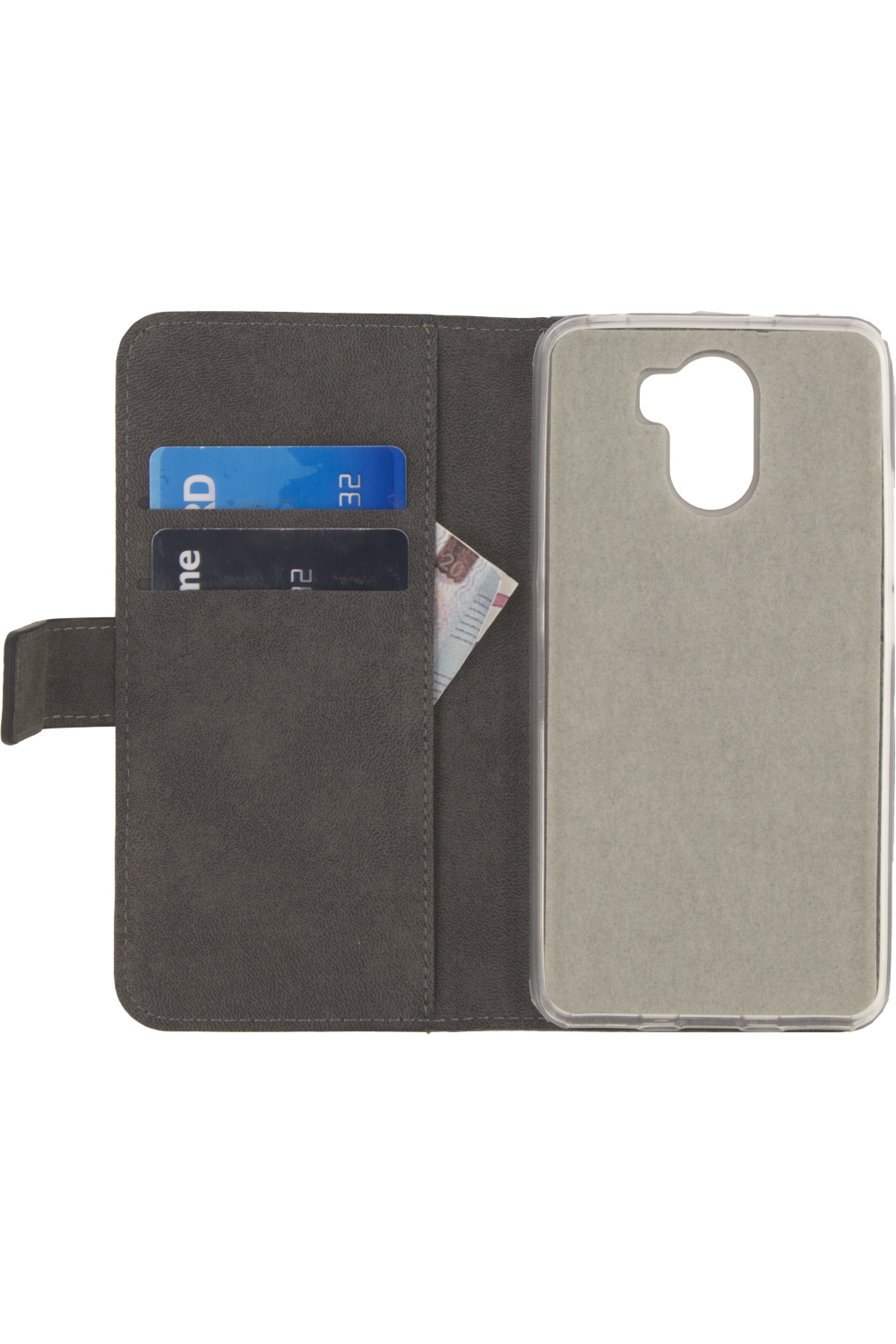 Mobilize Classic Gelly Wallet Book Case Wileyfox Swift 2 Black - Afbeelding 3