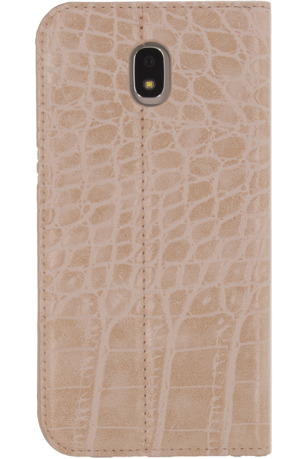 Mobilize Premium Gelly Book Case Samsung Galaxy J7 2017 Alligator Coral Pink - Afbeelding 2