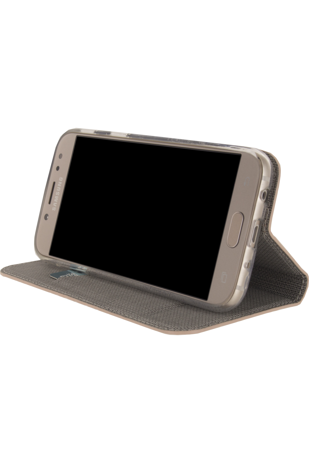 Mobilize Premium Gelly Book Case Samsung Galaxy J7 2017 Alligator Coral Pink - Afbeelding 3
