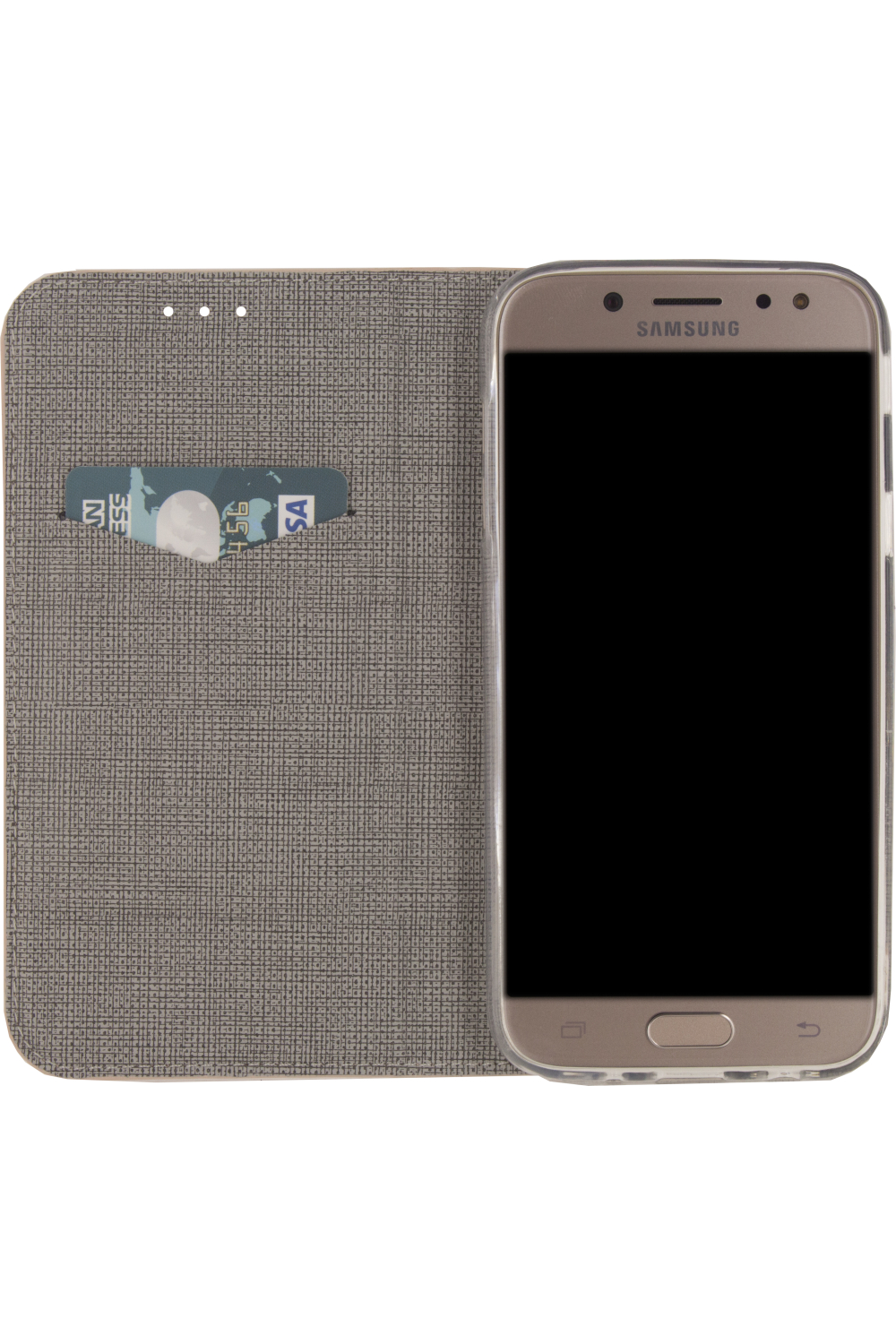 Mobilize Premium Gelly Book Case Samsung Galaxy J7 2017 Alligator Coral Pink - Afbeelding 4